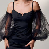 Puff Tulle Arm Sleeves