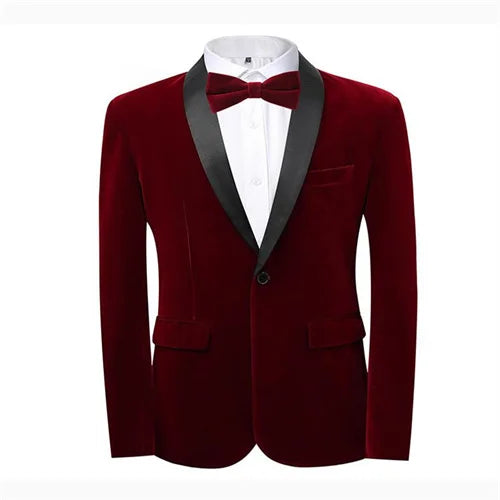 Velvet Suit Jacket