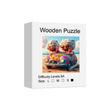 The Goal Unique Shape Wooden Jigsaw Puzzles