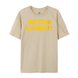Question Authority Men's T-Shirts