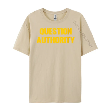 Question Authority Men's T-Shirts