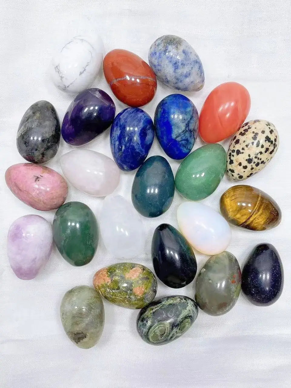 30MM Mini Stone Egg Natural Crystal