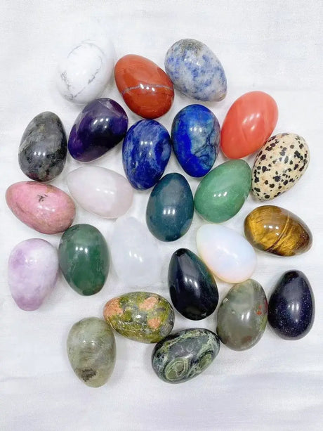 30MM Mini Stone Egg Natural Crystal