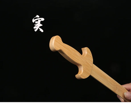 Solid Wooden Sword Children's Imaginative Play Toy LARP