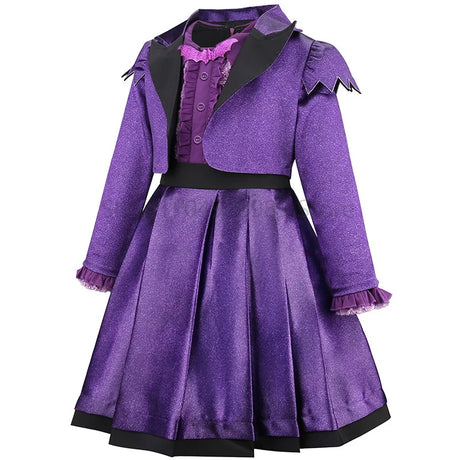 Vampirina "Vee" Hauntley Girls Purple Teen Vampire Halloween Costume Party Cosplay