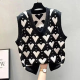 Love Heart Sweater Vest