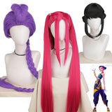 Demon Hunters Costume Wigs Kids Cosplay Rumi Mira Zoey Braid Halloween Dress Ups
