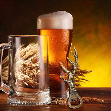 Elk Antler Beer Bottle Openers