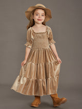 Girls Velvet Photoshoot Dresses