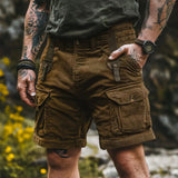 Woodsman Corduroy Cargo Shorts