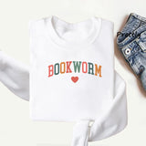 Bookworm Sweatshirt Books Lover Pullover Jumper