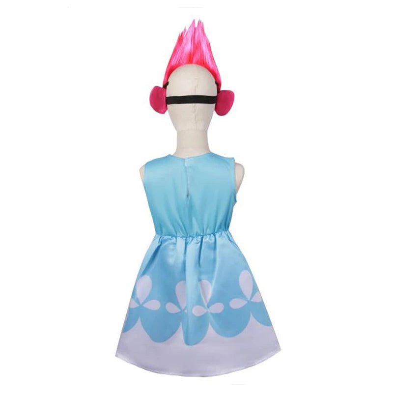 Branch and Poppy Trolls Dress Up Boys Girls Halloween Costumes