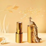 1pc Empty Lipstick Tube Metal 3D Gold Phoenix Lipstick Bottle 12.1mm DIY Makeup Packaging Lip Balm Tube