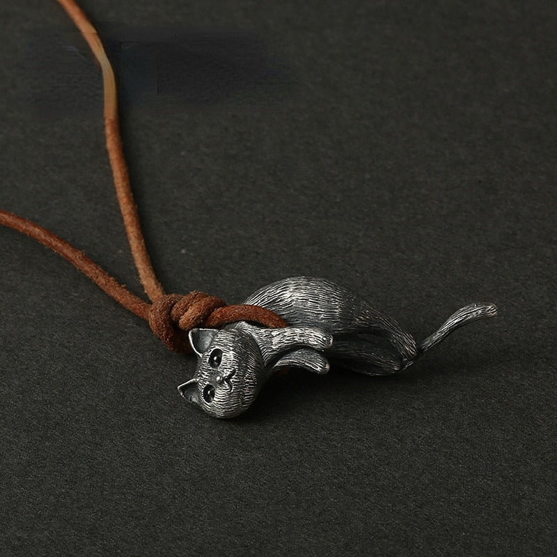 Captured Kitty Pendant