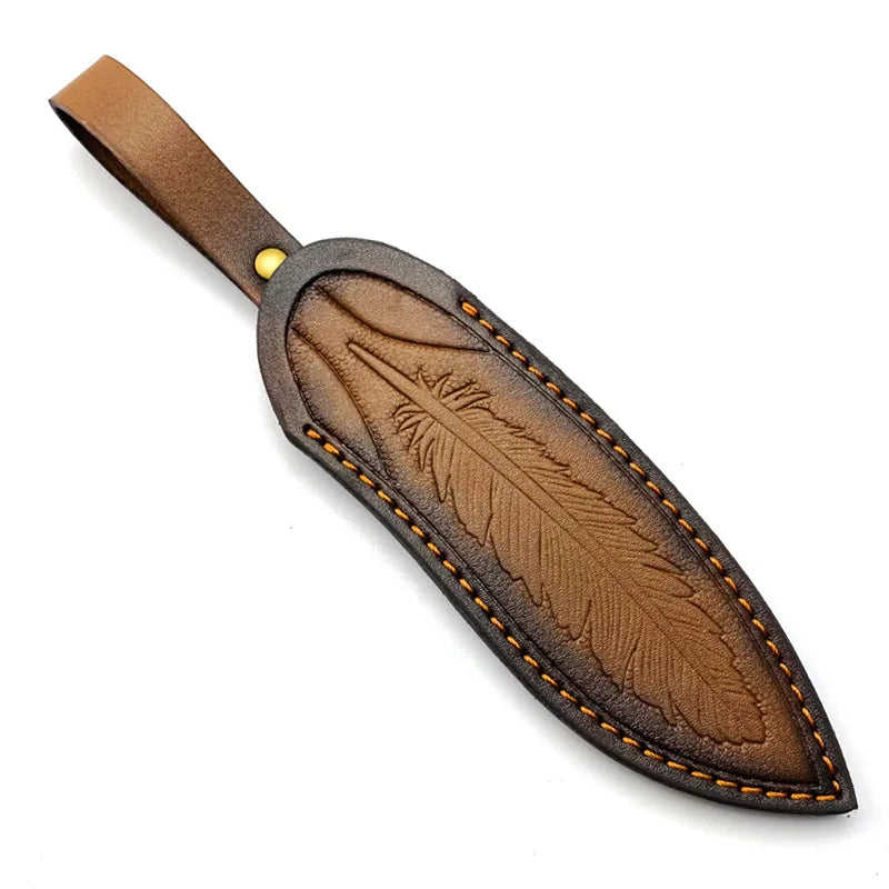 17CM Genuine Leather Knife Sheath Scabbard Tool Cover