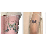 Butterfly Tassels Thigh Chain