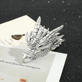 Dragon Head Metal Bookmarks for Book Lovers