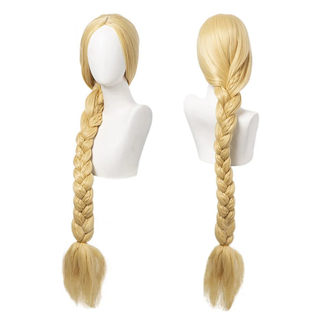 Girl's Princess Wigs Halloween Costumes Rapunzel Disguised Little Mermaid Elsa Aurora Snow White