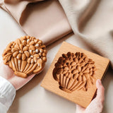 Even More Wooden Cookie Moulds Embossed Biscuit Press Cutter Moulds, Fish, Tiger, Horse, Squirrel, Seasonal
