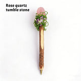 Woodland Magic Natural Crystal Stone Pen