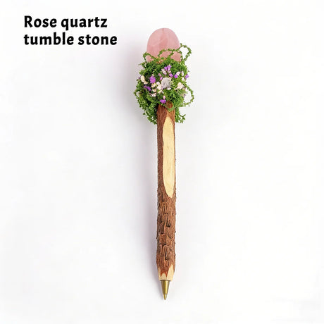 Woodland Magic Natural Crystal Stone Pen