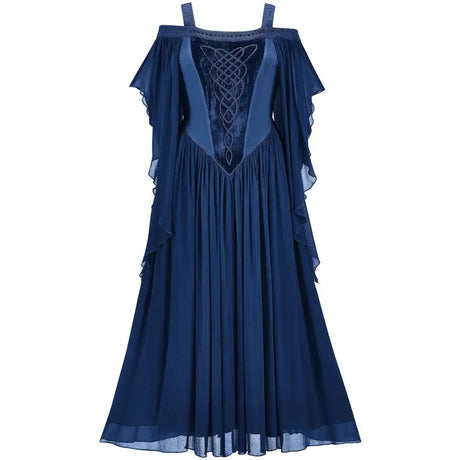 Medieval Fae Elf Dress Cosplay Costumes