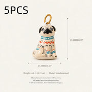 Our Beloved Pets Animal Charm Pendants Stainless Steel PVD 18K Gold Plated For DIY Necklace Bracelet Jewellery Making