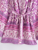 Boho Cover Ups Short Kimono