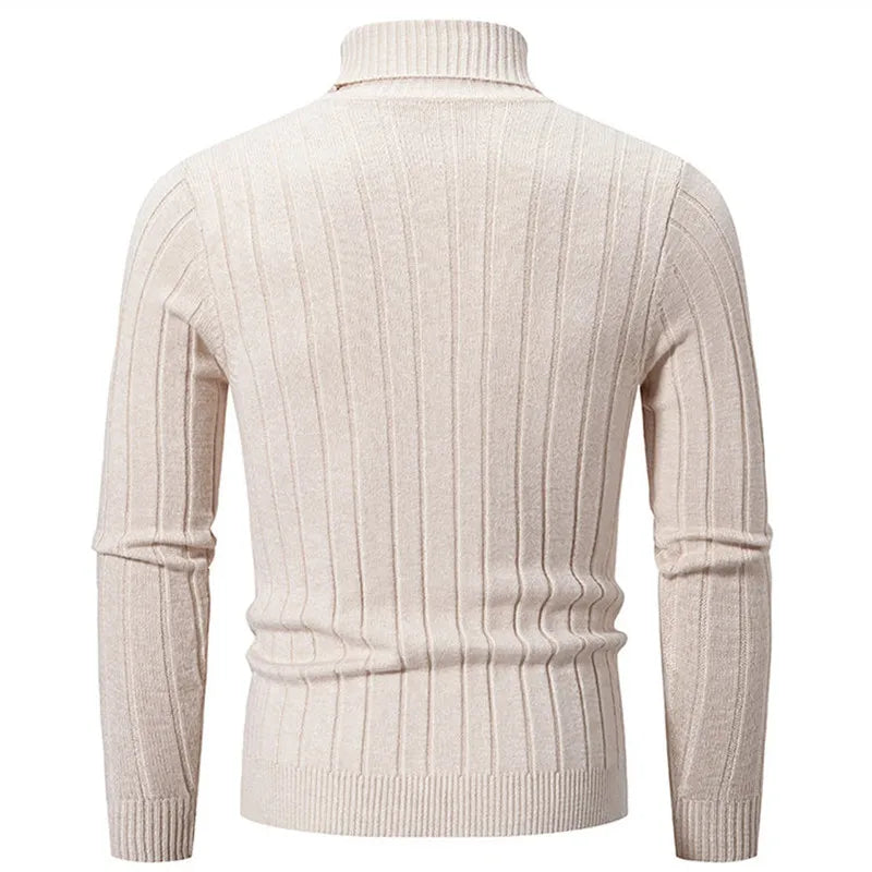 Woodsman Turtleneck Pullover Knit Sweater