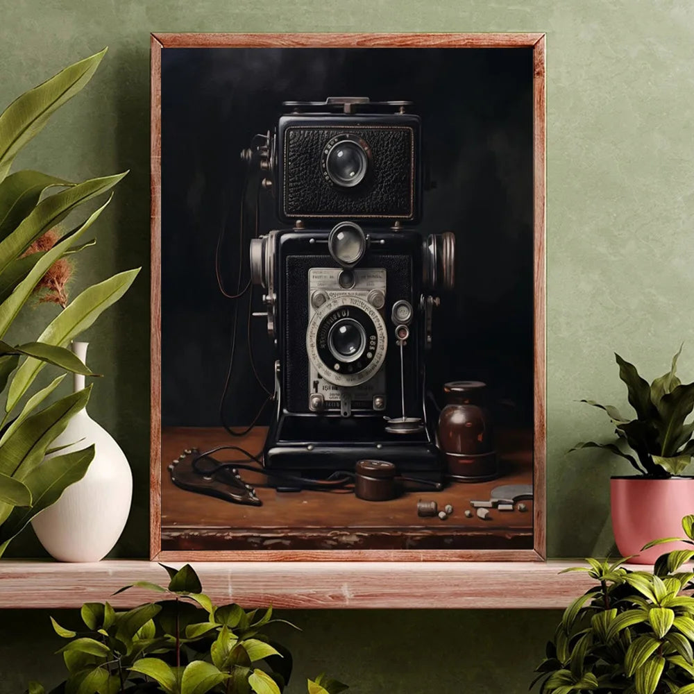 Gothic Vintage Antique Aesthetic Posters Dark Academy Canvas Painting Gallery Wall Art