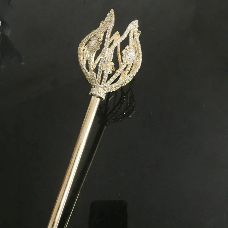 Royal Sceptres Crystal Pageant Costume Props Fairy Wands