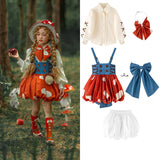 Handmade Little Red Mushroom Costume Set