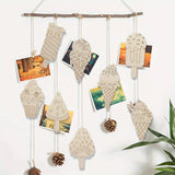 16Pcs Icecream Wooden Crafts Project Unpainted Hanging Ornaments Kids DIY Painting Gifts