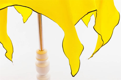 Girls Halloween Cosplay Yellow Witch Costume