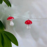 Mushroom String Lights Battery LED Fairy Lights