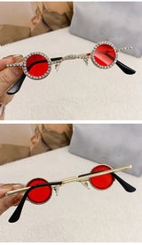 Diamond Dots Round Sunglasses