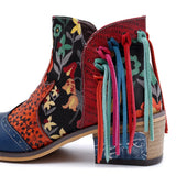 Tabby's Genuine Leather Ankle Boots