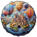 Dream Castle Unique Shape Wooden Jigsaw Puzzles