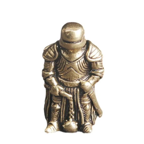 Knights Paracord Beads Brass Charm Dreadlock Beard Bead