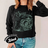 The Shire LOTR Unisex T-Shirt Cotton Tee Fantasy Book Lover Second Breakfast