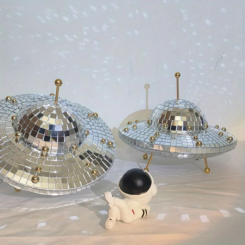 Disco Ball UFO Mirror Decor