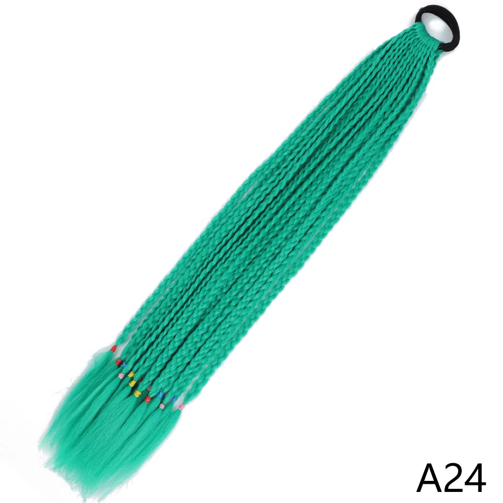 Long Braided Ponytail Hair Extensions 60CM