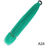 Long Braided Ponytail Hair Extensions 60CM