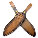 17CM Genuine Leather Knife Sheath Scabbard Tool Cover
