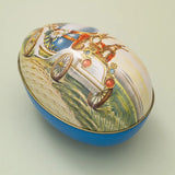 Metal Tin Easter Egg Candy Boxes Rabbit Chick Gift Box