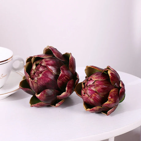 Artificial Artichoke Fake Vegetables Table Decorations