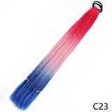 Long Braided Ponytail Hair Extensions 60CM