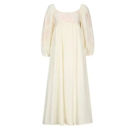Nerissa's Boho Embroidered Dress