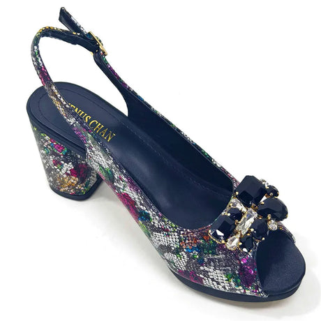Spring Garden Party Shoes And Matching Bag Set
