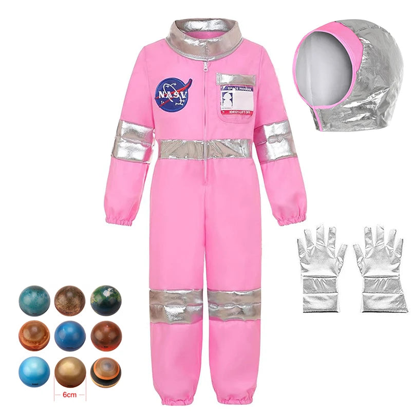 Fantasy Space Astronaut Kids Book Week Costumes Halloween Spacesuit